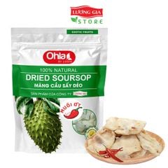 Mãng cầu sấy dẻo MUỐI ỚT Ohla_500g