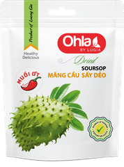 Mãng cầu sấy dẻo muối ớt Ohla
