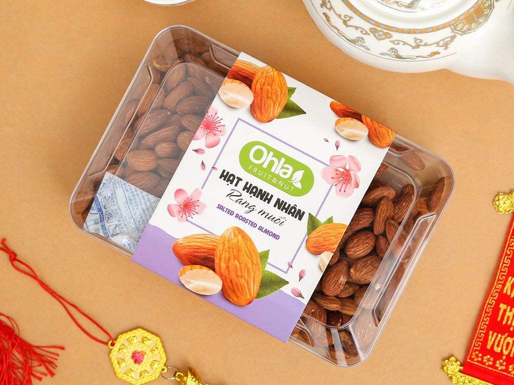 Hạt hạnh nhân rang muối - 400g