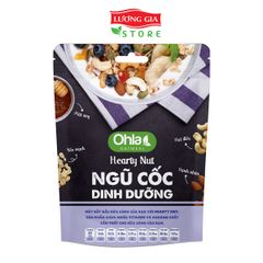 COMBO Bộ đôi năng lượng Hearty ( 1 NCDD Hearty 180gr và 1 Trái Cây Sấy Mix Hạt Hearty 100gr)