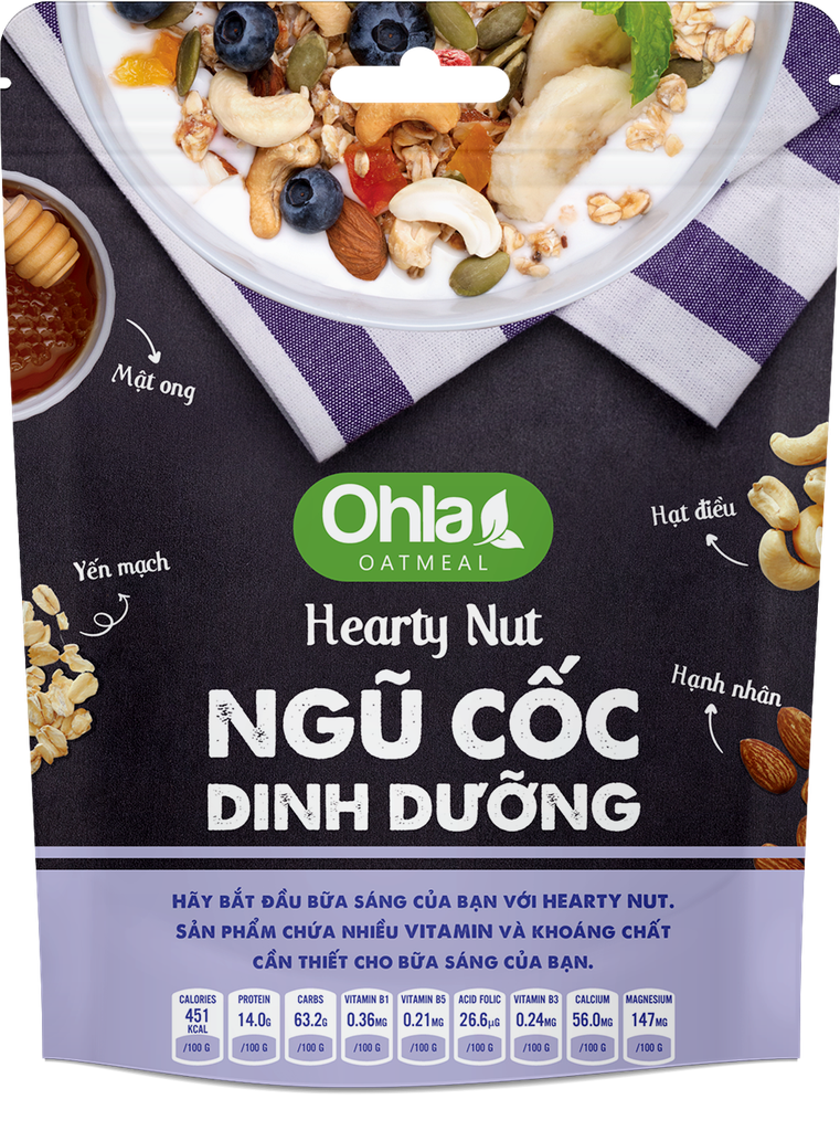 Ngũ Cốc Dinh Dưỡng Hearty Nut