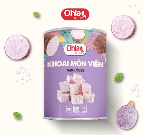 Trái cây tươi đóng lon Ohla 950g - Khoai môn
