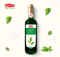 Siro Trà Xanh Ohla 750ml (chai thủy tinh)