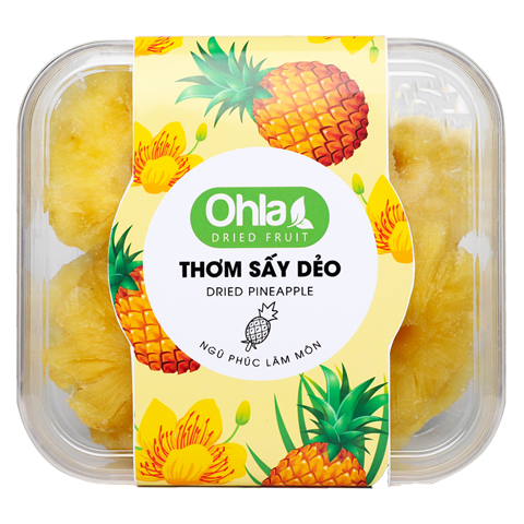 Thơm sấy dẻo Ohla_ 200g (hộp)