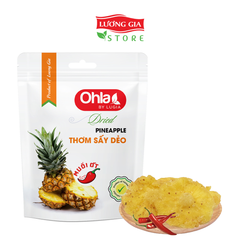 Thơm sấy dẻo muối ớt túi 100g
