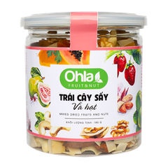 Trái cây sấy và hạt Ohla - 180g