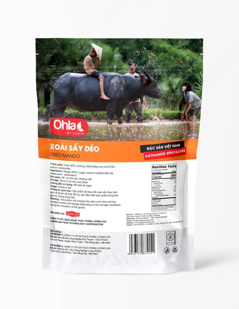 Xoài sấy dẻo Ohla_1kg