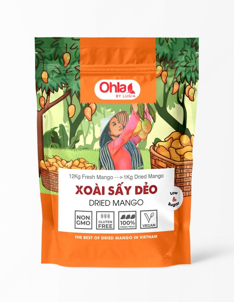 Xoài sấy dẻo Ohla_1kg