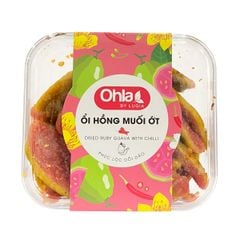 Hộp ổi hồng sấy dẻo muối ớt 200g