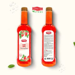 Siro Dâu Ohla 780ml (chai nhựa)