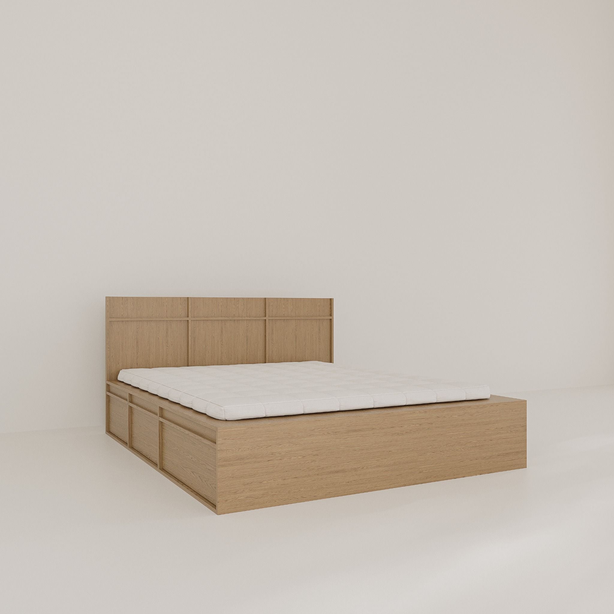  Giường gỗ - Mori 2 