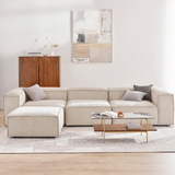 Sofa góc Wish Trio 3 module màu be - góc phối cảnh 2