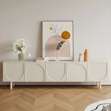Tủ tivi Truby Arc MDF chống ẩm sơn hoàn thiện hoàn thiện - chi tiết vật liệu
