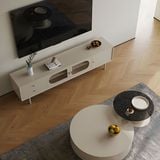 Tủ tivi Jenna MDF chống ẩm sơn hoàn thiện hoàn thiện - chi tiết vật liệu