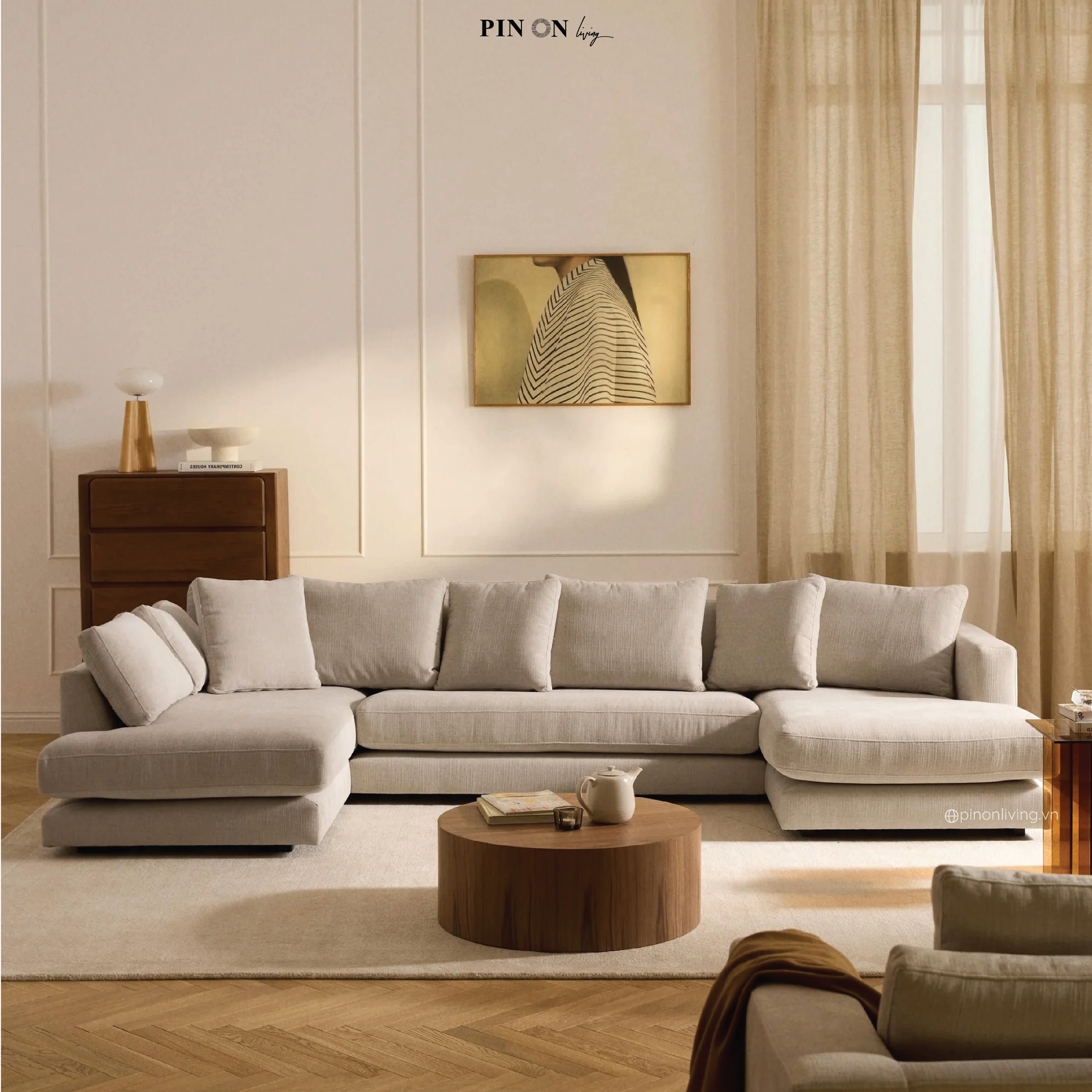  Sofa góc Tribeca 3 modular 