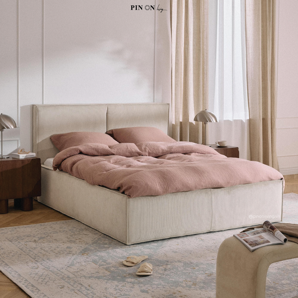  Giường bọc vải - Wish 