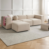 Sofa góc Lino Grand 3–4 chỗ màu be - góc phối cảnh bổ sung