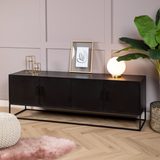 Tủ tivi Mono MDF chống ẩm phủ veneer - chi tiết vật liệu