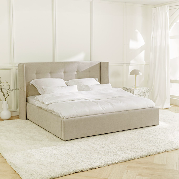  Giường bọc vải - Victor 