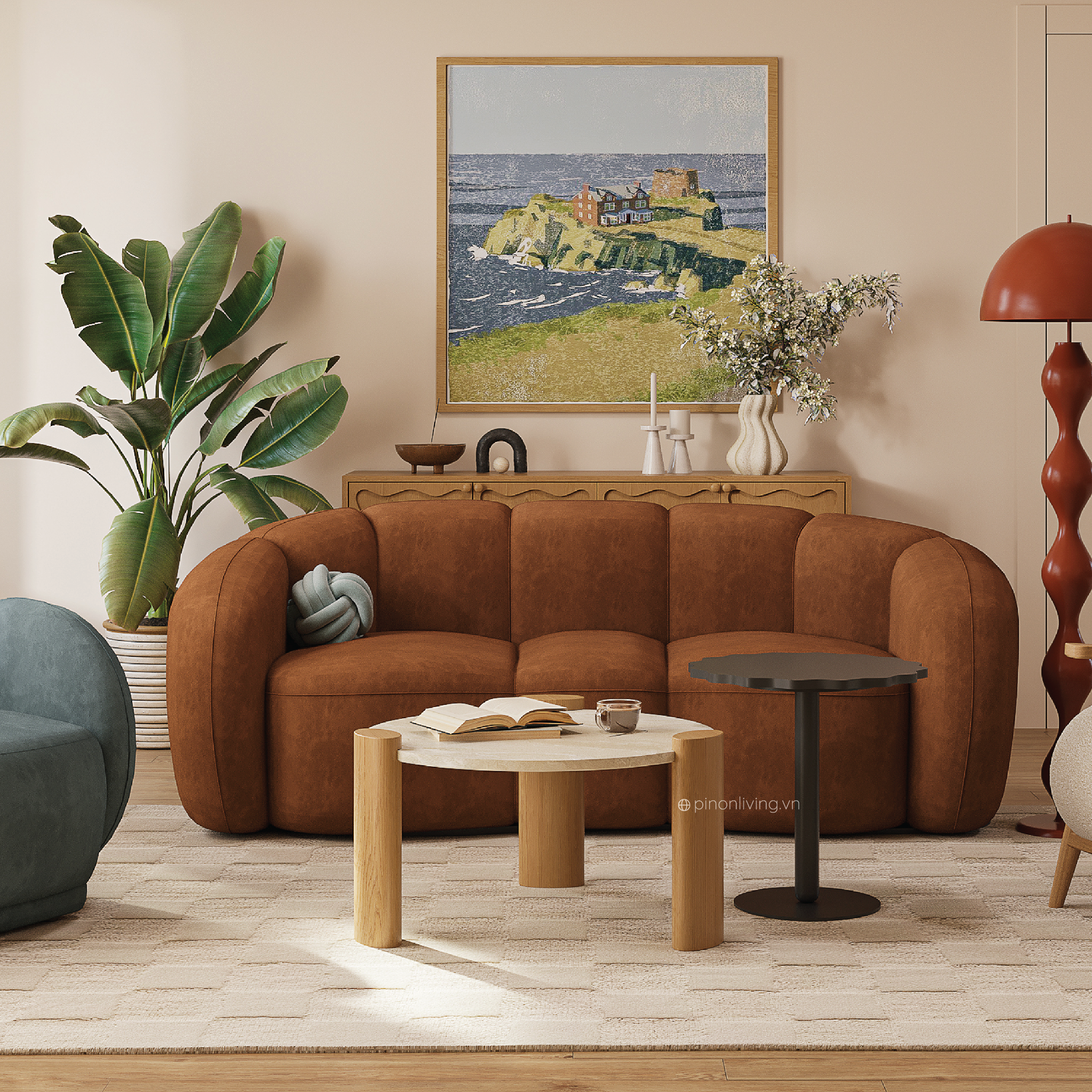  Bàn sofa Calmo side 