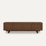 Tủ tivi Calmo MDF chống ẩm phủ veneer - chi tiết vật liệu