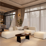 Sofa góc Selestia Comfort 3–4 chỗ màu cream - góc phối cảnh