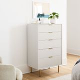 Tủ lưu trữ Quinn Alto MDF chống ẩm sơn hoàn thiện & Inox - chi tiết vật liệu
