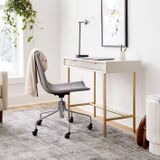Bàn làm việc Quinn Compact vật liệu MDF chống ẩm sơn hoàn thiện - góc nhìn bên