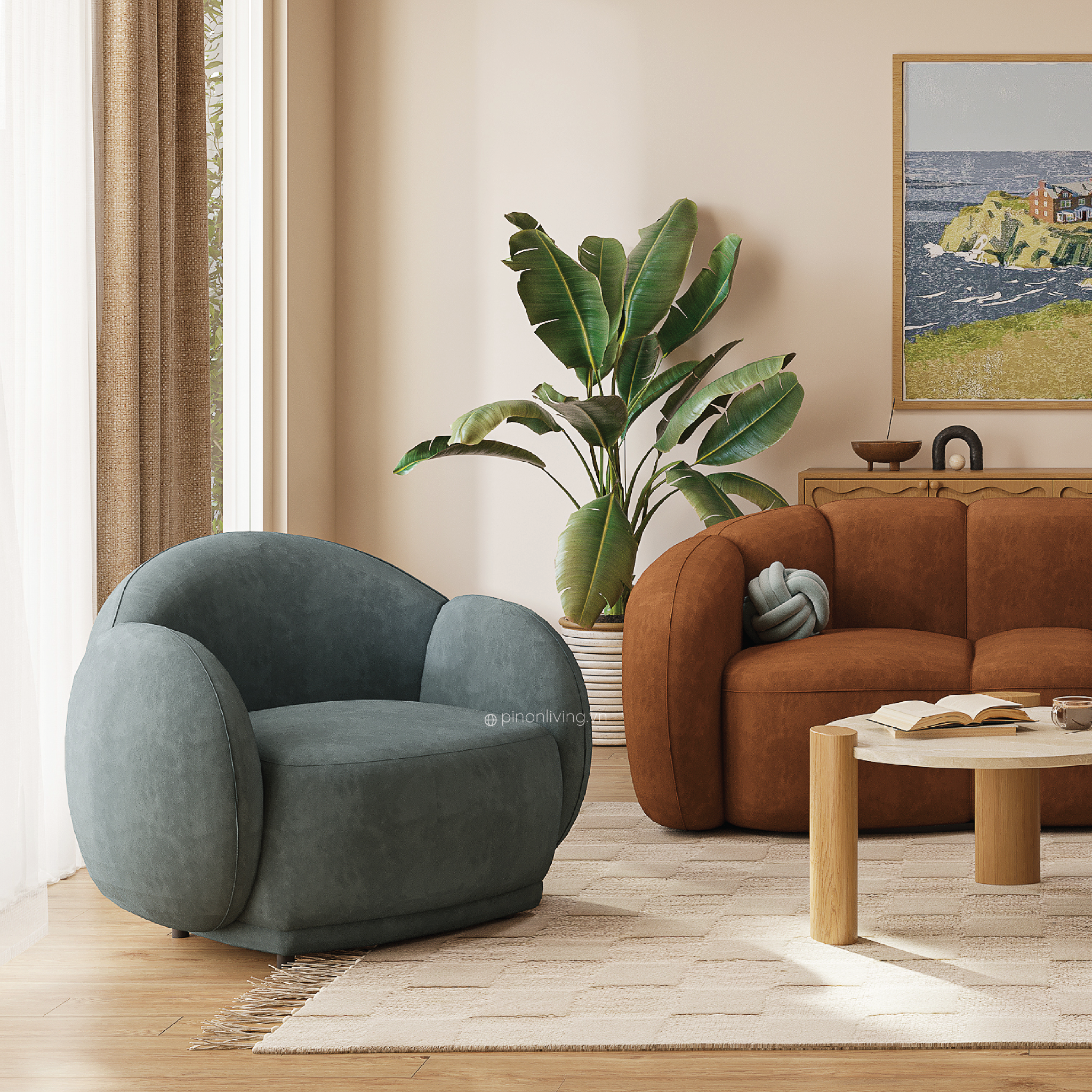  Sofa đơn Calmo 