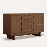 Tủ lưu trữ Calmo Drawer MDF chống ẩm phủ veneer - chi tiết vật liệu