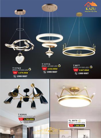 Đèn thả cao cấp Kazu - 18