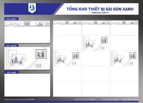 Gạch 40x80 cao cấp: SGX 4800V - SGX 4800D - SGX 4800