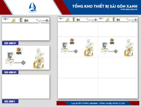 Gạch 40x80 cao cấp: SGX 4800-V1 - SGX 4800-D1 - SGX 4800-T