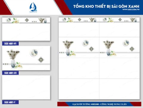 Gạch 40x80 cao cấp: SGX 4801-V1 - SGX 4801-D1 - SGX 4801-T
