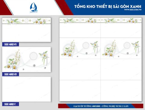 Gạch 40x80 cao cấp: SGX 4802-V1 - SGX 4802-D1 - SGX 4802-T