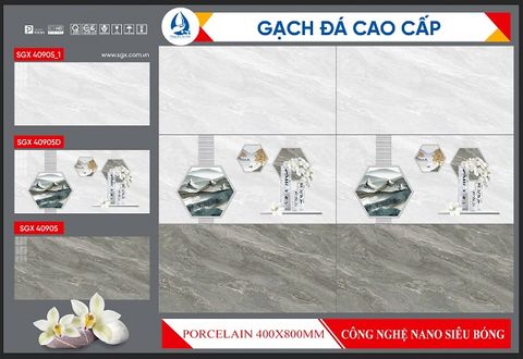 Gạch 40x80 cao cấp: SGX 40905-1 - SGX 40905D - SGX 40905