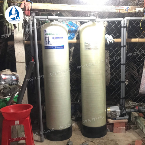 Bộ lọc composite 1465 phèn - Xử lý nước Sài Gòn Xanh