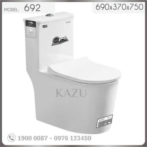 Bồn cầu khối KAZU 692