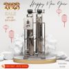 Bộ lọc nước sinh hoạt gia đình Inox D250 van tự động - Xử lý nước Sài Gòn Xanh
