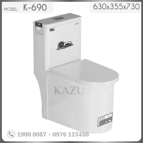 Bồn cầu khối KAZU K-690