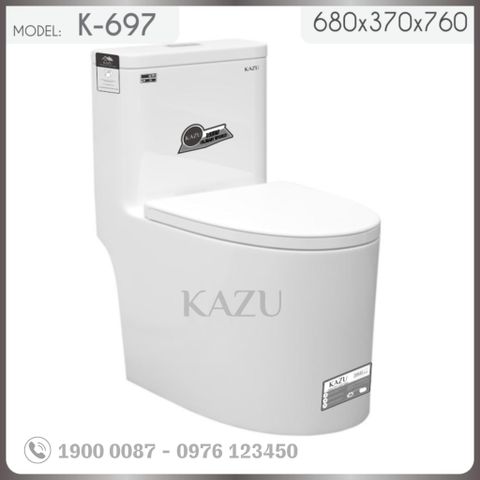 Bồn cầu khối KAZU K-697