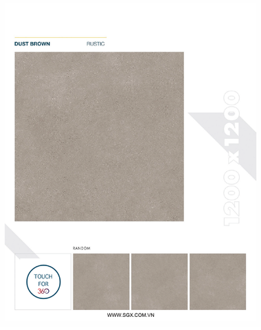 DUST BROWN KT100x100