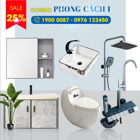 Combo Phong Cách 1 - Sài Gòn Xanh