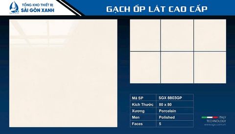 Gạch 80x80 cao cấp: SGX 8803GP