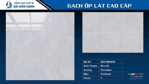 Gạch 80x80 cao cấp: SGX 8806GP