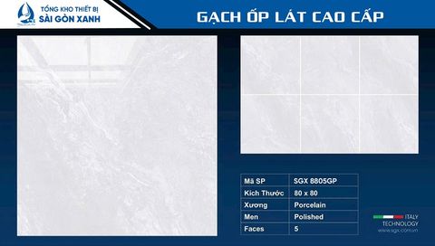 Gạch 80x80 cao cấp: SGX 8805GP