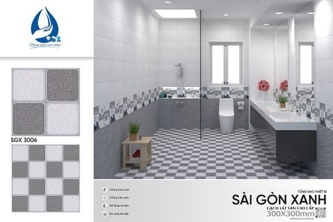 Gạch 30x30 cao cấp: SGX 3006