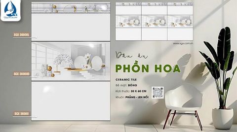 Gạch 30x60 cao cấp: SGX 36000L - SGX 36000D - SGX 36000
