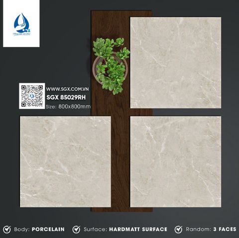 Gạch 80x80 cao cấp: SGX 85029RH