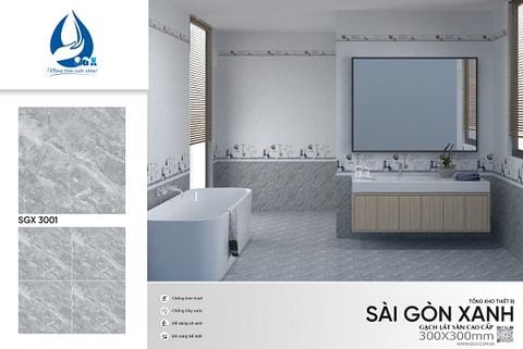 Gạch 30x30 cao cấp: SGX 3001